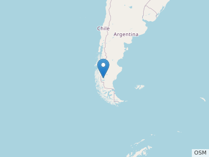 Locations where Orkoraptor fossils were found.